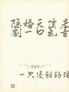 隐婚天价老公短剧一口气看完