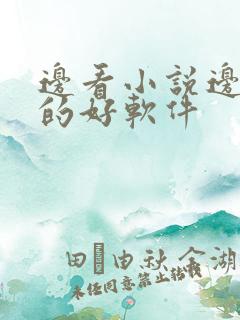 边看小说边听书的好软件