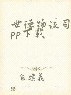 世德物流司机app下载