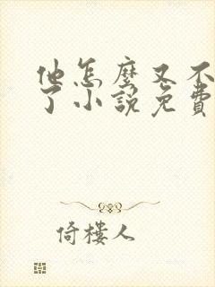 他怎么又不是人了小说免费阅读