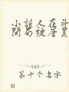 小说人在斗罗,开局被唐昊抛弃txt