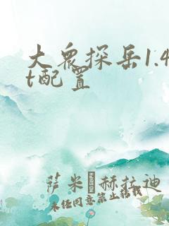 大众探岳1.4t配置