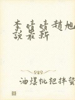 李晴晴赵旭的小说最新