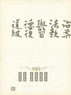 道德与法治九年级复习教案