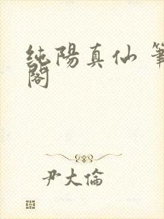 纯阳真仙 笔趣阁