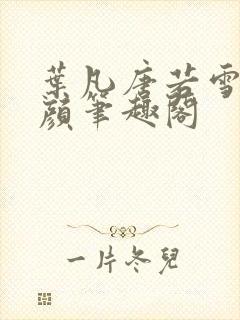 叶凡唐若雪宋红颜笔趣阁