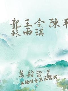 龙王令 陈平,苏雨琪