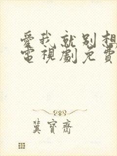 爱我就别想太多电视剧免费观看全集