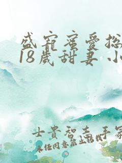 盛宠蜜爱总裁的18岁甜妻 小说