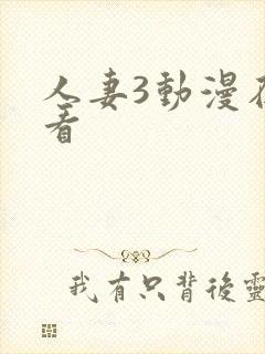 人妻3动漫在线看