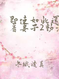 即使如此还是爱着妻子2动漫完整版