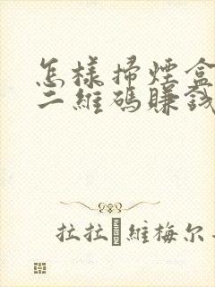 怎样扫烟盒上的二维码赚钱