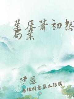 叶辰萧初然大结局叶