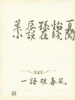 叶辰孙怡夏若雪小说在线阅读