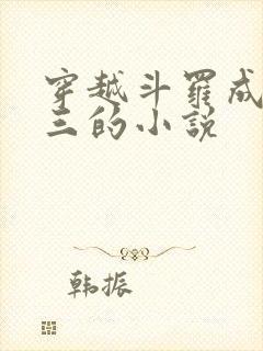 穿越斗罗成为唐三的小说