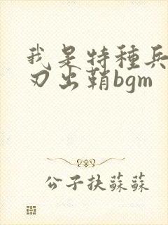 我是特种兵之利刃出鞘bgm