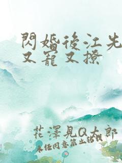 闪婚后江先生他又宠又撩