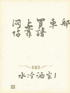 网上买车哪个网站靠谱