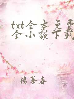 txt全本免费全小说下载软件