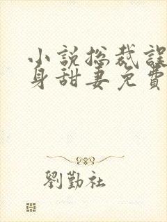 小说总裁误宠替身甜妻免费阅读