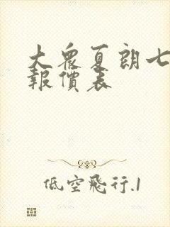 大众夏朗七座车报价表