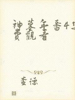 神墓年番4集免费观看