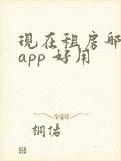 现在租房哪个 app 好用