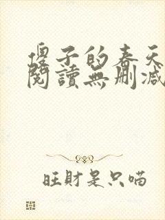 傻子的春天免费阅读无删减版