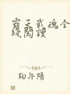 霸天武魂全文在线阅读