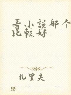 看小说哪个软件比较好