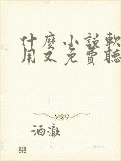 什么小说软件好用又免费听