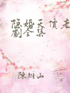 隐婚天价老公短剧全集