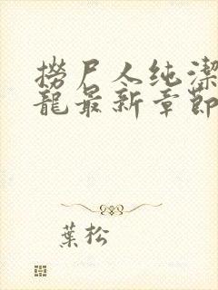 捞尸人纯洁的小龙最新章节