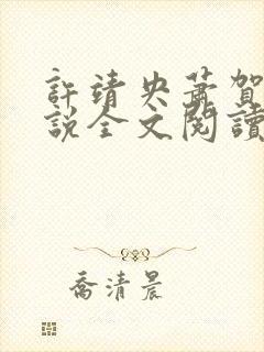 许靖央萧贺夜小说全文阅读最新章节