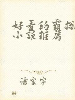 好看的霸总言情小说推荐