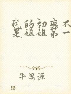 我的初恋不可能是姐姐第一季动漫在