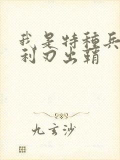 我是特种兵二之利刃出鞘