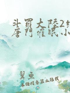 斗罗大陆2绝世唐门催眠小说