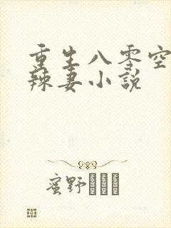 重生八零空间小辣妻小说