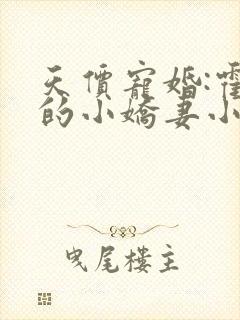 天价宠婚:霍总的小娇妻小说免费