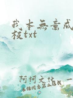 我本无意成仙精校txt