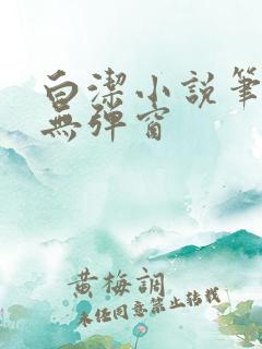 白洁小说笔趣阁无弹窗