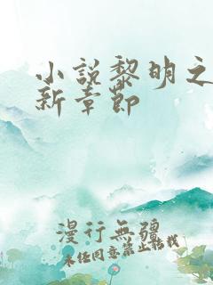 小说黎明之剑最新章节