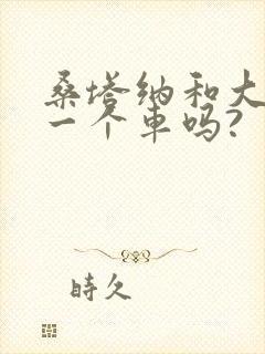 桑塔纳和大众是一个车吗?