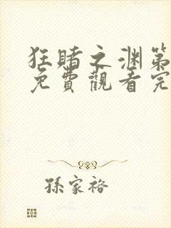 狂赌之渊第一季免费观看完整版