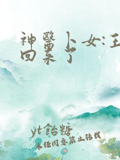 神医卜女:王妃回来了