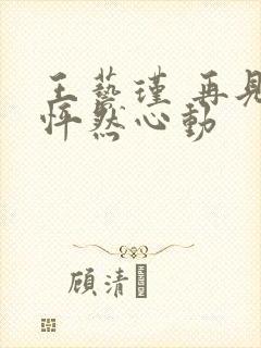 王艺瑾 再见,怦然心动