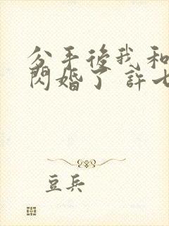 分手后我和首富闪婚了 许七安