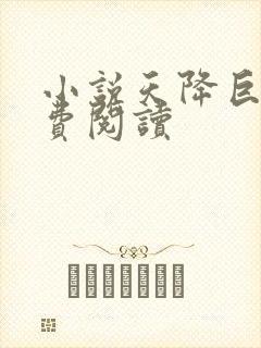 小说天降巨富免费阅读