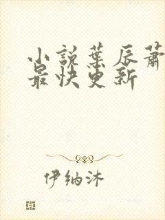 小说叶辰萧初然最快更新